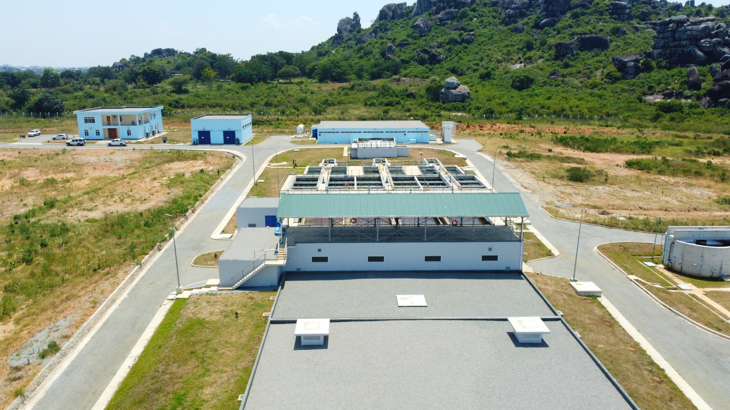 Tanzania water treatment plant