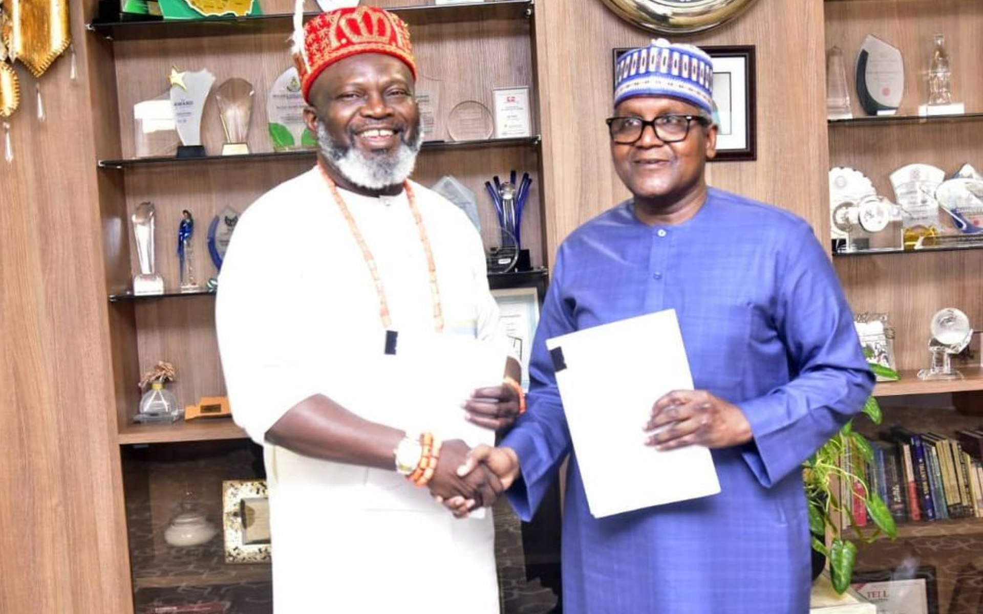 dangote refinery gas